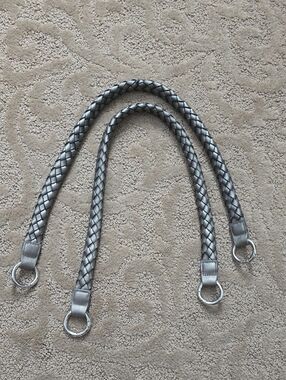 Braided Miche Handles - Pewter